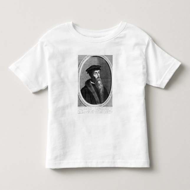 T-shirt Pour Les Tous Petits Jean Calvin (Devant)