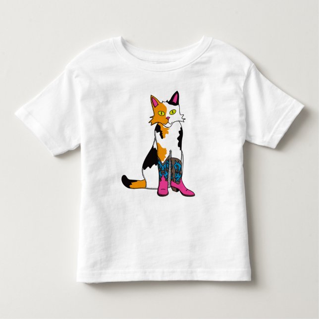 T-shirt Pour Les Tous Petits Jester le chat (Devant)