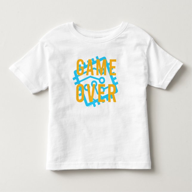 T-shirt Pour Les Tous Petits Jeu sur circuit numérique (Devant)