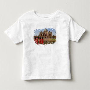 T-shirt Pour Les Tous Petits Jeunes Indiennes et tombeau d'Humayun, Delhi,