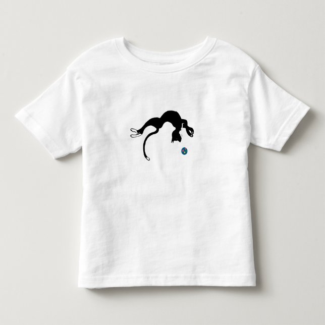 T-shirt Pour Les Tous Petits Jeux à feuilles (Devant)