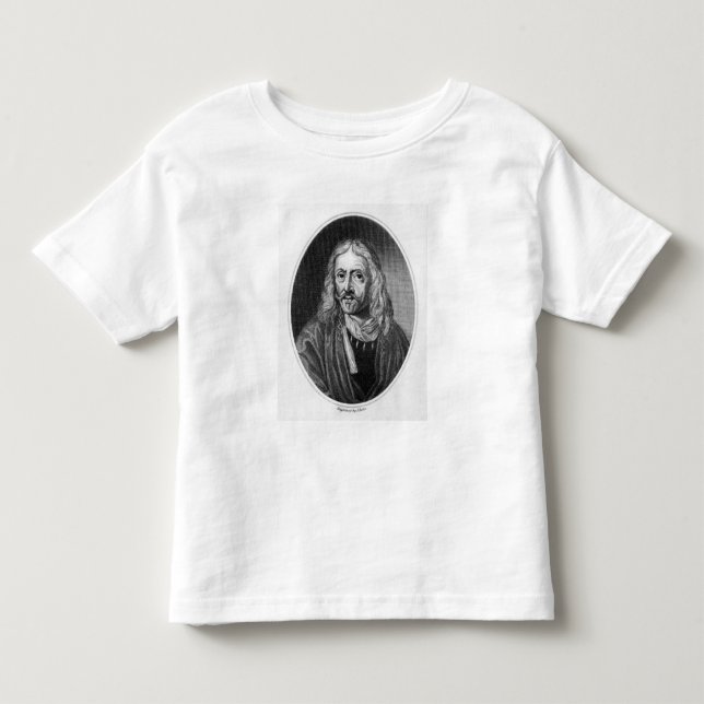 T-shirt Pour Les Tous Petits Johannes Hevelius, gravé par J. Baker (Devant)