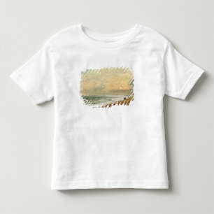 T-shirt Pour Les Tous Petits John Constable a soulevé la plage, c.1824 (huile