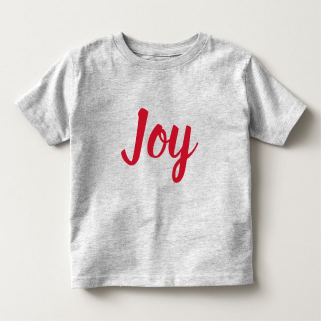 T-shirt Pour Les Tous Petits Joie (Devant)