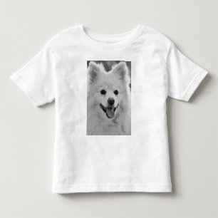 T-shirt Pour Les Tous Petits Joli Spitz japonais