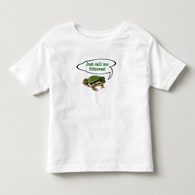 T-shirt Pour Les Tous Petits Jote Custom Frog Princess Photo (Devant)