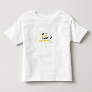 T-shirt Pour Les Tous Petits jouer au football