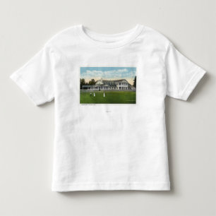 T-shirt Pour Les Tous Petits Jouer au golf de femmes de club national de