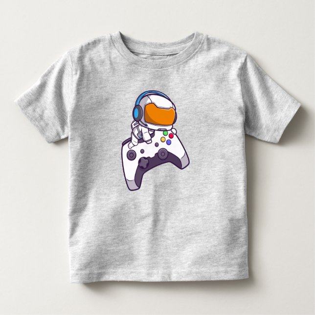 T-shirt Pour Les Tous Petits Joueur  (Devant)