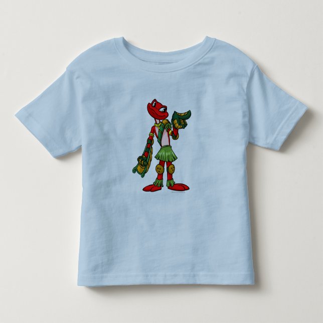 T-shirt Pour Les Tous Petits Joueur d'île de mystère de Nimmo (Devant)