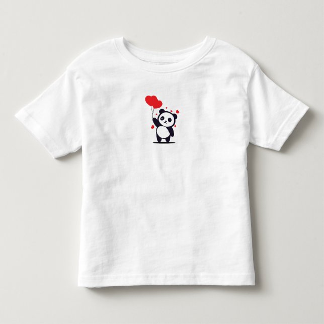 T-shirt Pour Les Tous Petits jour de la Saint-Valentin (Devant)