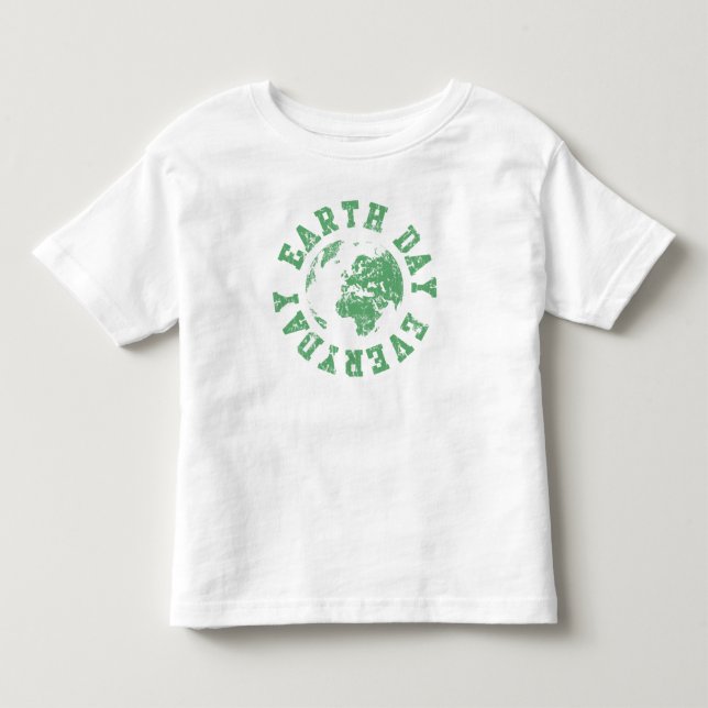 T-shirt Pour Les Tous Petits Jour de l'terre tous les jours (Devant)