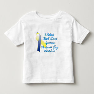 T-shirt Pour Les Tous Petits Jour de syndrome de Down