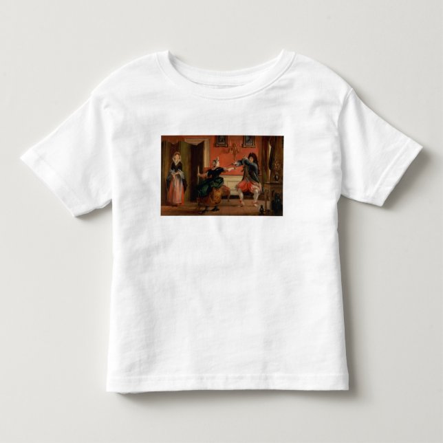 T-shirt Pour Les Tous Petits Jourdain clôture sa domestique (Devant)
