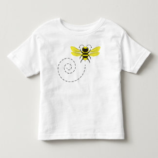 T-shirt Pour Les Tous Petits Joyeux Bumblebee Flying Boys & Girls