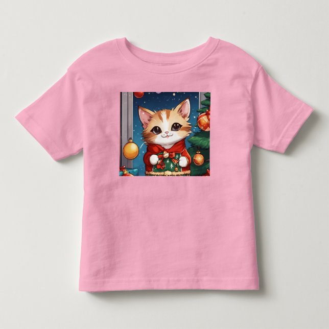 T-shirt Pour Les Tous Petits "Joyeux et lumineux (Devant)
