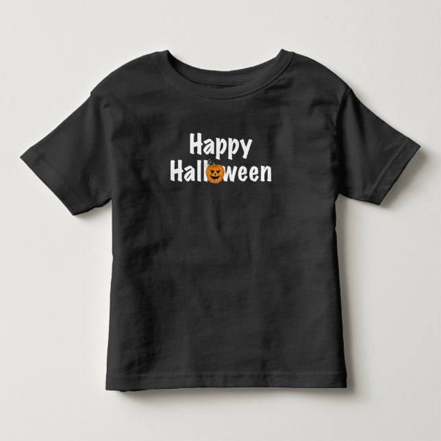 T-shirt Pour Les Tous Petits Joyeux Halloween | costume spooktaculaire (Devant)