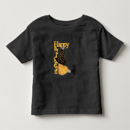 T-shirt Pour Les Tous Petits Joyeux Halloween Sorcière