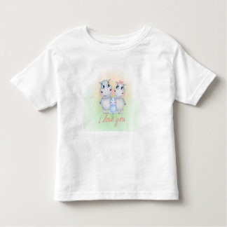 T-shirt Pour Les Tous Petits Joyeux Hippo