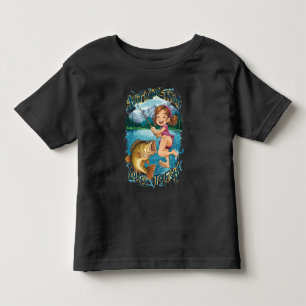 T-shirt Pour Les Tous Petits Joyeux Leap Avec Ami Fini