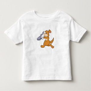 T-shirt Pour Les Tous Petits Kangaroo as Cook