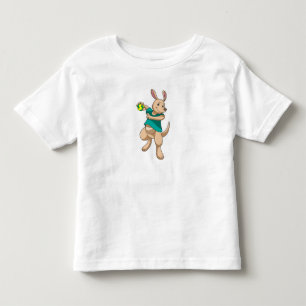 T-shirt Pour Les Tous Petits Kangaroo comme joueur de handball avec Handball