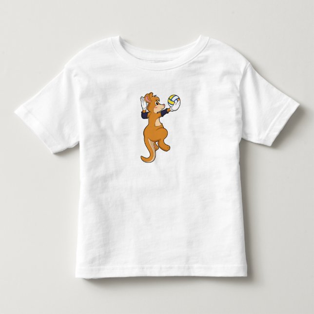 T-shirt Pour Les Tous Petits Kangaroo pour le volleyball (Devant)