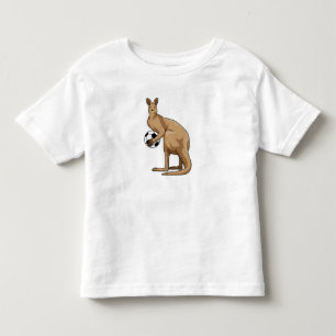 T-shirt Pour Les Tous Petits Kangourou au Soccer Sports