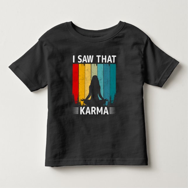 T-shirt Pour Les Tous Petits Karma Saw (Devant)