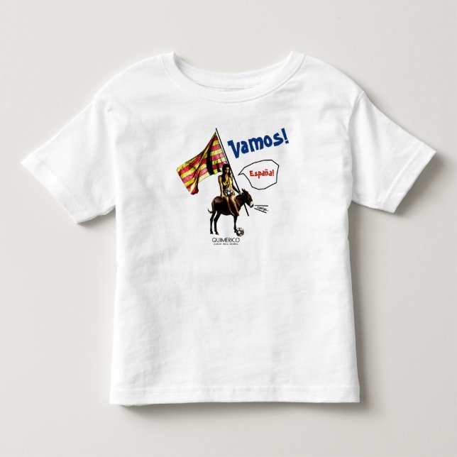 T-shirt Pour Les Tous Petits Kid's VAMOS!España! No.7 (Devant)