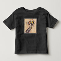 Klimt Giraffe | Couronne De Fleurs