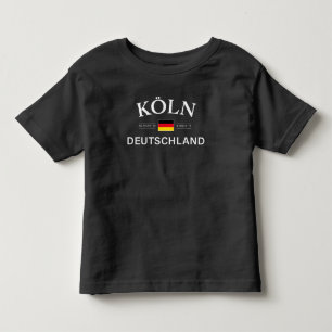 T-shirt Pour Les Tous Petits Koln (Cologne) Deutschland coordonne allemand