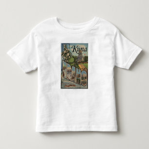 T-shirt Pour Les Tous Petits Kuna, lettre ScenesKuna, identification