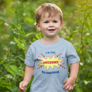 T-shirt Pour Les Tous Petits La Bande Dessinée, un merveilleux frère