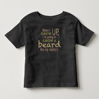 T-shirt Pour Les Tous Petits La barbe aiment mon papa