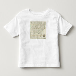 T-shirt Pour Les Tous Petits La carte historique de guerre