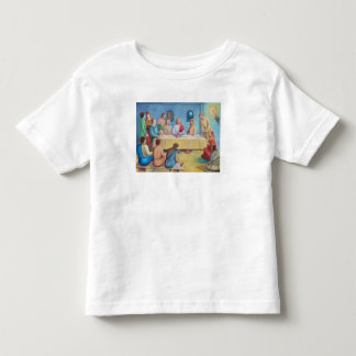 T-shirt Pour Les Tous Petits La Cène : Jésus et les disciples