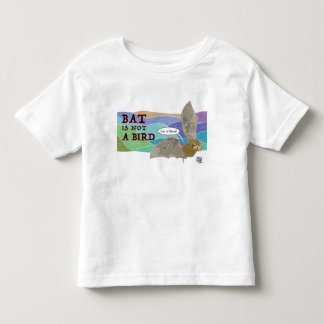 T-shirt Pour Les Tous Petits La chauve-souris n'est pas un oiseau