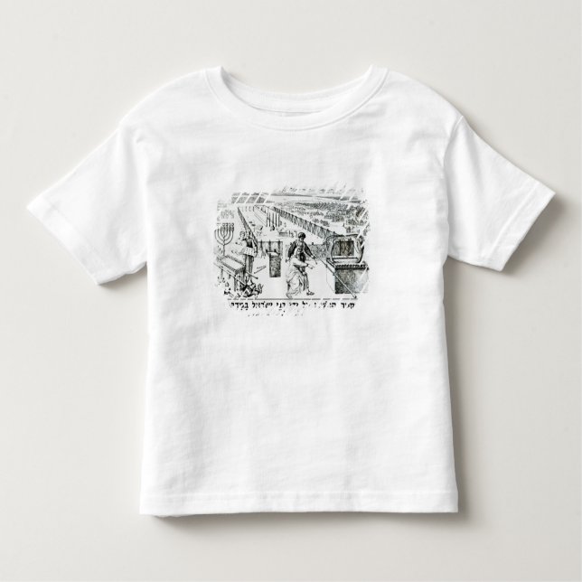 T-shirt Pour Les Tous Petits La construction du tabernacle (Devant)