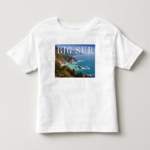 T-shirt Pour Les Tous Petits La côte de Big Sur Californie
