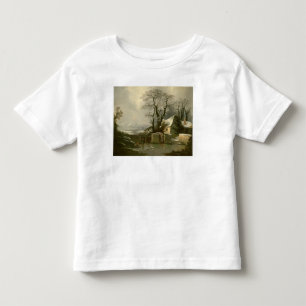 T-shirt Pour Les Tous Petits La course gelée de moulin