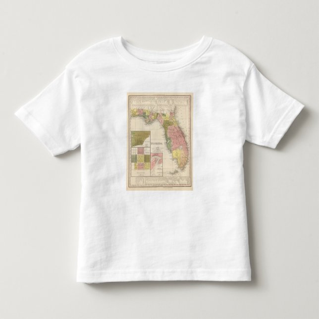 T-shirt Pour Les Tous Petits La Floride 12 (Devant)