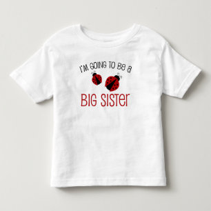 T-shirt Pour Les Tous Petits La grande soeur de Ladybug