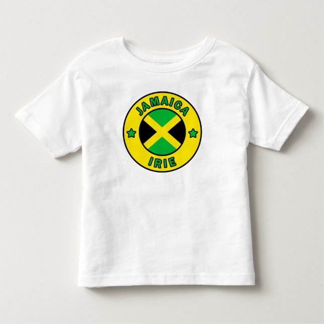 T-shirt Pour Les Tous Petits La Jamaïque Irie (Devant)