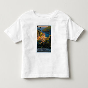 T-shirt Pour Les Tous Petits La la Riviera Italienne