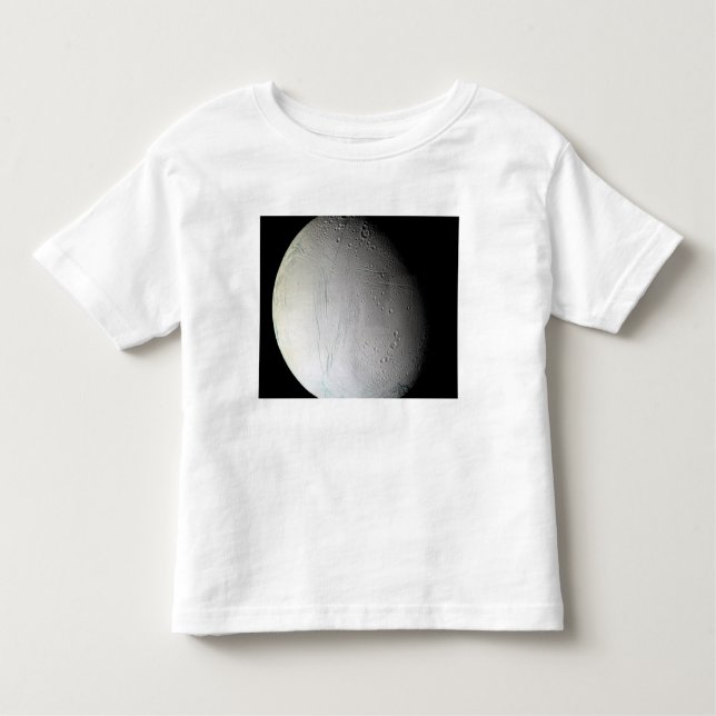 T-shirt Pour Les Tous Petits La lune de Saturne Encelade 3 (Devant)