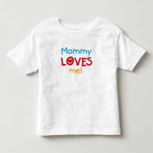 T-shirt Pour Les Tous Petits La maman m'aime