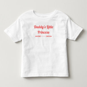 T-shirt Pour Les Tous Petits La petite princesse de Chic Daddy
