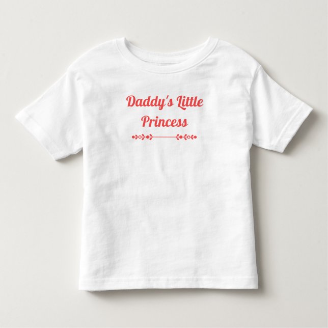T-shirt Pour Les Tous Petits La petite princesse de Chic Daddy (Devant)