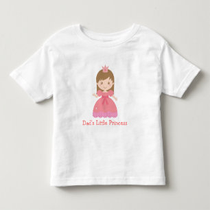 T-shirt Pour Les Tous Petits La petite princesse de papa mignon